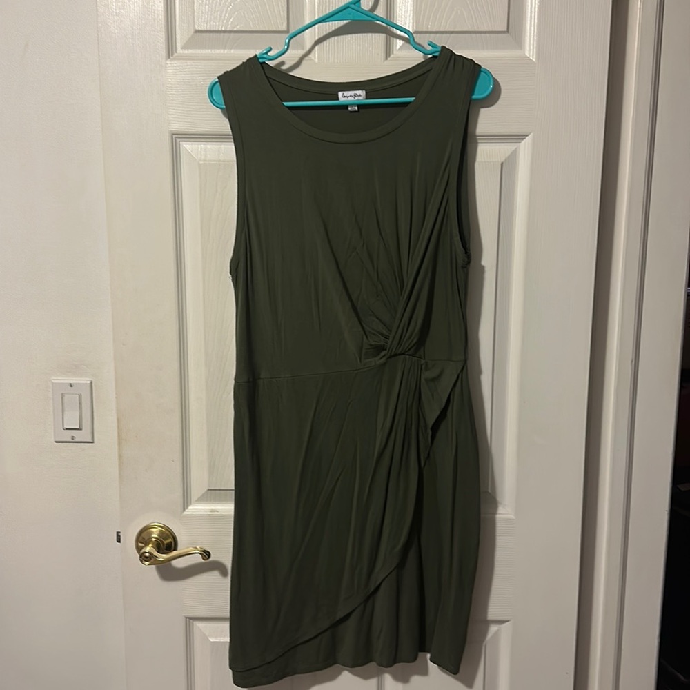 Olive Dress 2XL